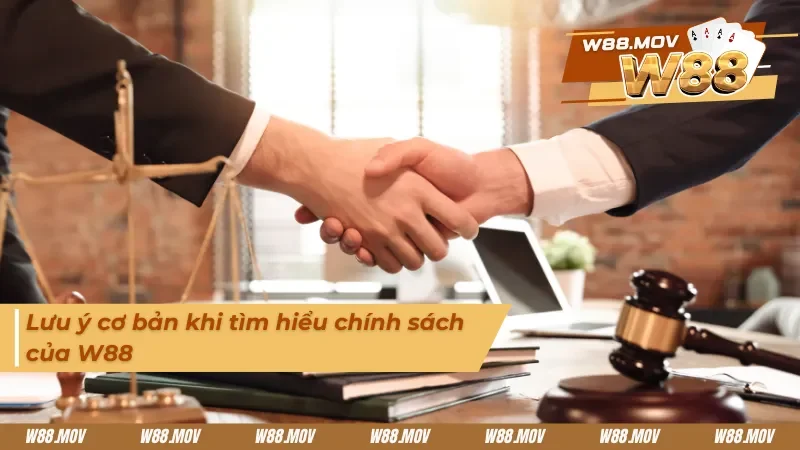Những lưu ý cơ bản trong chính sách